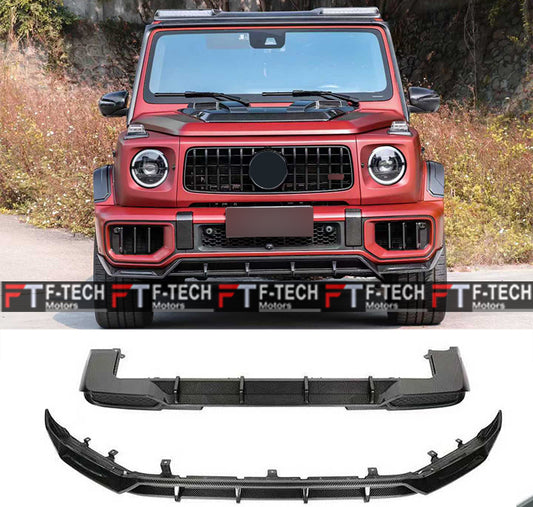 Dry Carbon Fiber Front Lip Rear Diffuser For Mercedes Benz G Class W465 G63 AMG 2025+ Top Car