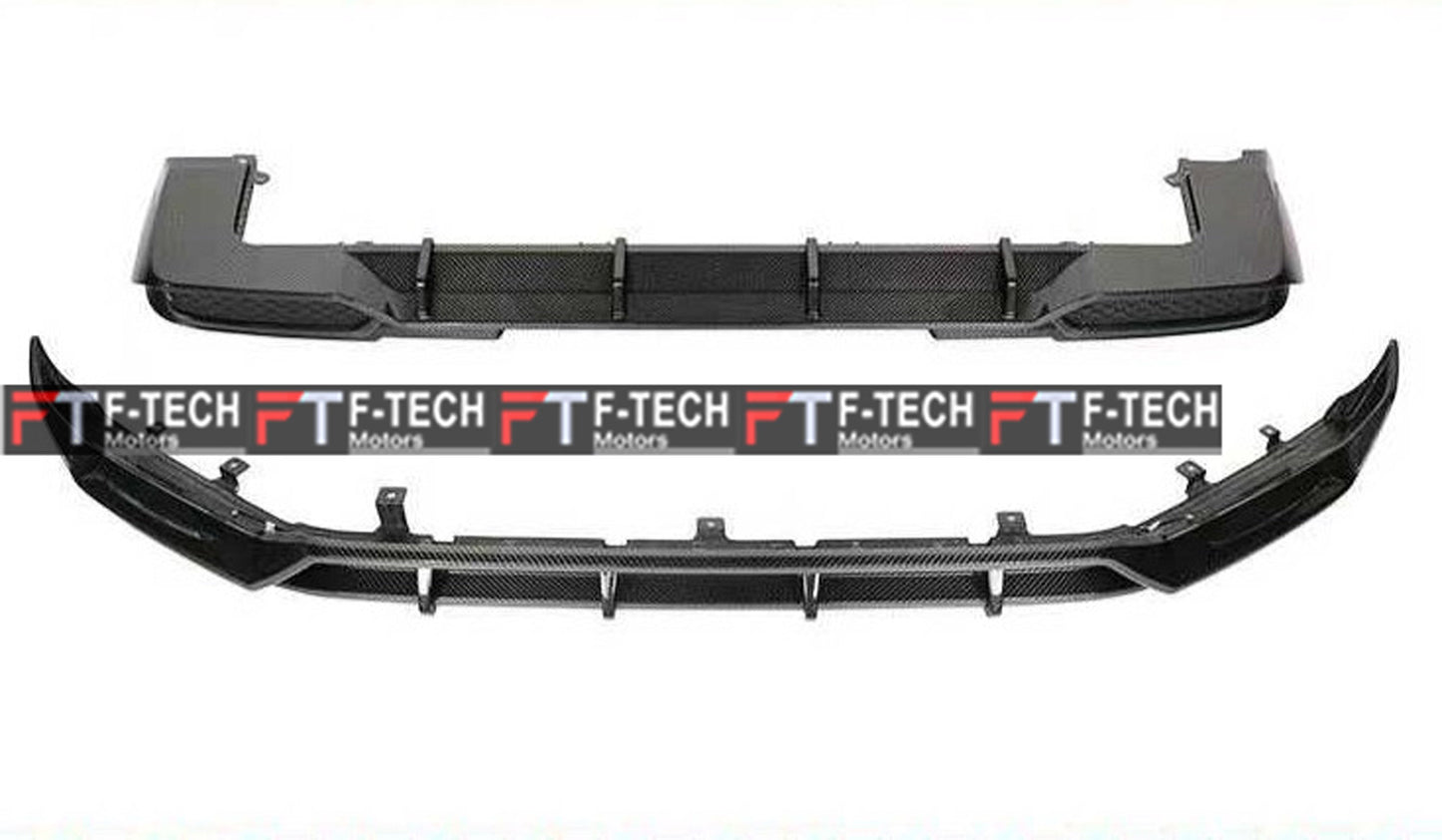 Dry Carbon Fiber Front Lip Rear Diffuser For Mercedes Benz G Class W465 G63 AMG 2025+ Top Car
