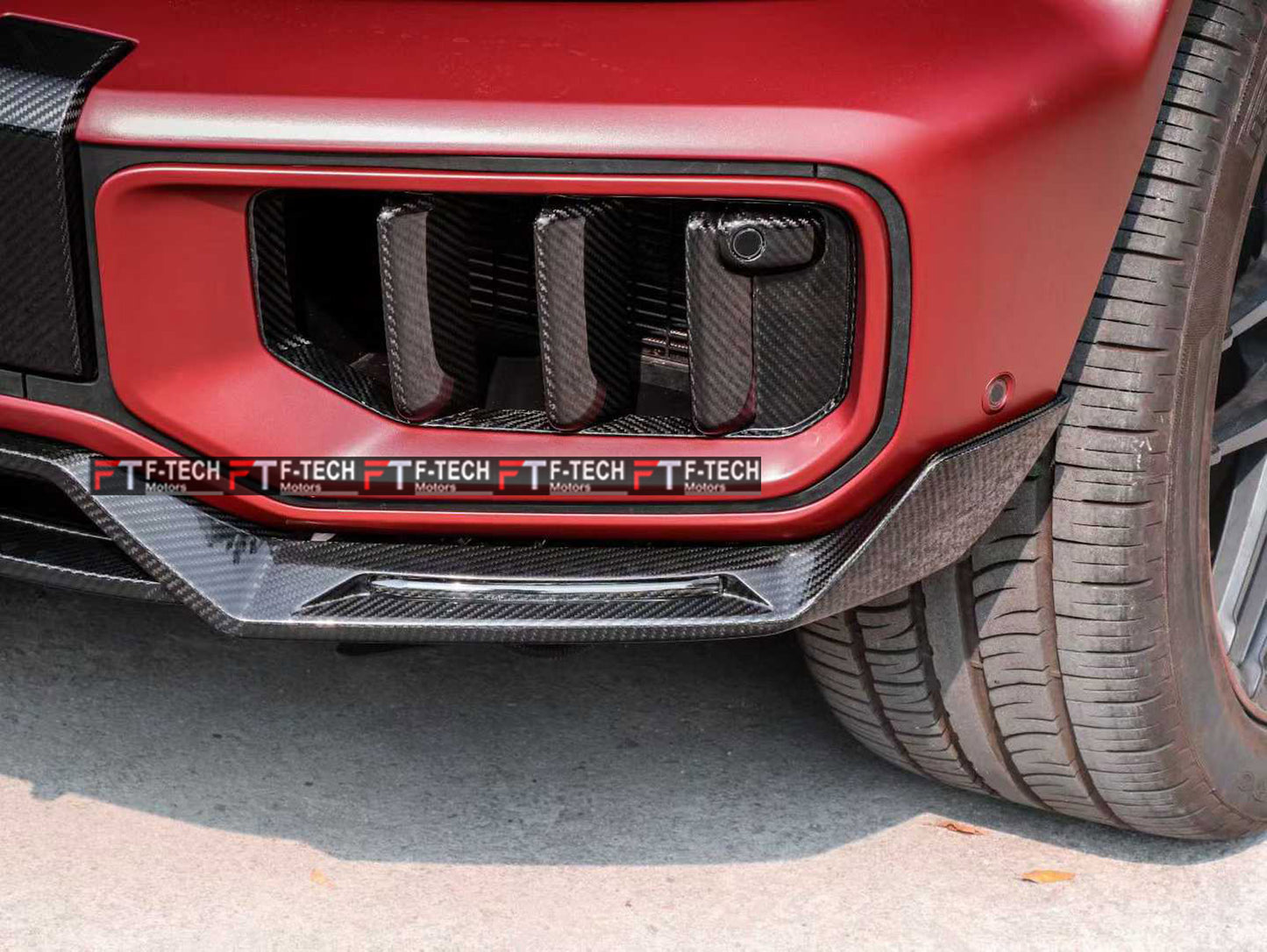 Dry Carbon Fiber Front Lip Rear Diffuser For Mercedes Benz G Class W465 G63 AMG 2025+ Top Car