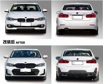 Upgrade Body Kit For BMW F30 2013 - 2019 To New 2023+ M Tech