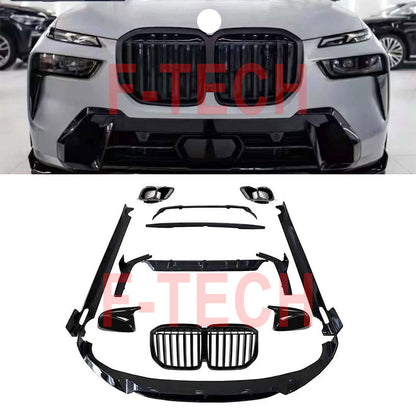 Upgrade body kit Paradigm style fit new BMW X7 G07 LCI 2023+