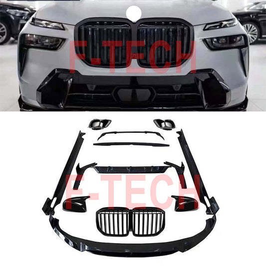 Upgrade body kit Paradigm style fit new BMW X7 G07 LCI 2023+