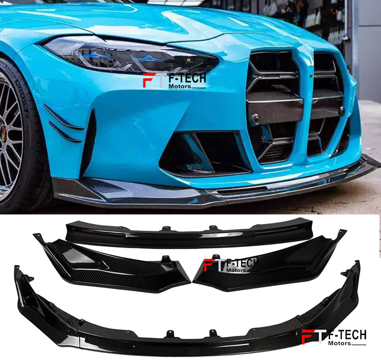 Dry Carbon Front Lip For BMW M3 G80 M4 G82 2020- 2025 Vorsteiner