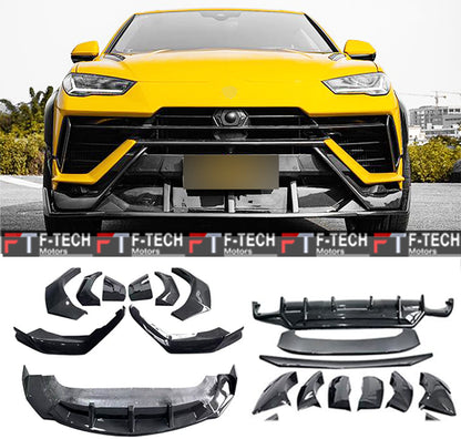 Dry Carbon Fiber Wide Body Kit For Lamborghini Urus 2023+ Vorsteiner