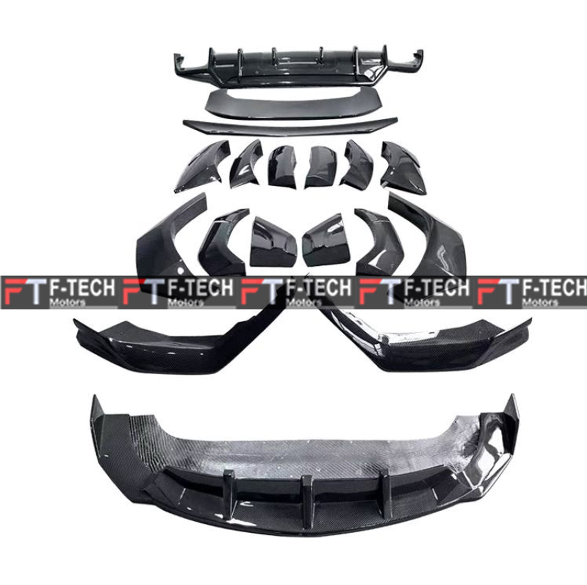 Dry Carbon Fiber Wide Body Kit For Lamborghini Urus 2023+ Vorsteiner
