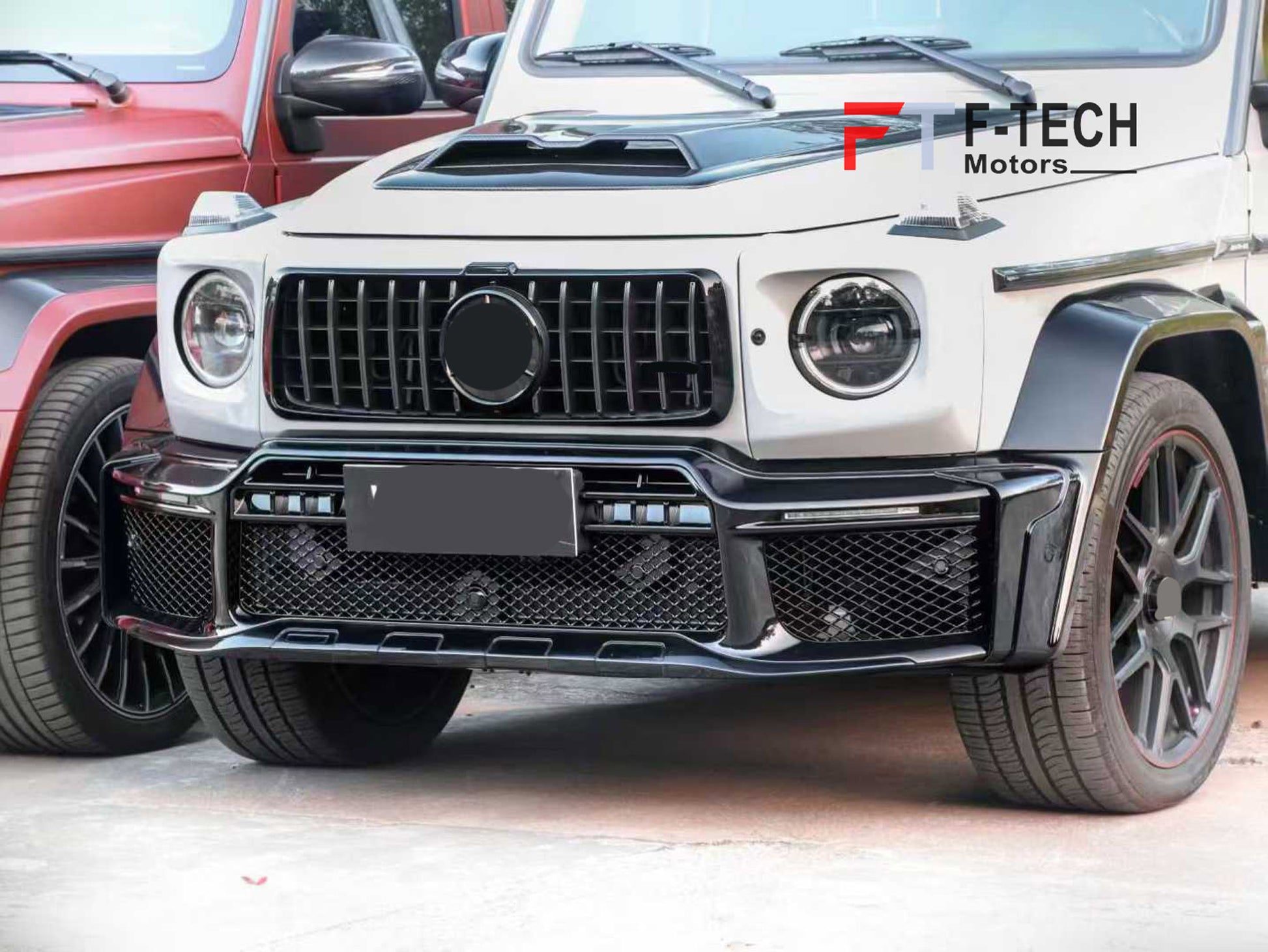 Mercedes Benz G Class W463 G55 G500 2007 - 2017 Convert to 2025 W465 Wide Kit WideStar brabus