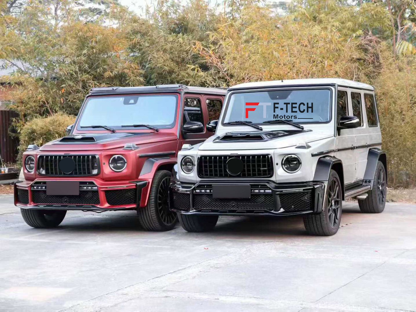 Mercedes Benz G Class W463 G55 G500 2007 - 2017 Convert to 2025 W465 Wide Kit WideStar brabus