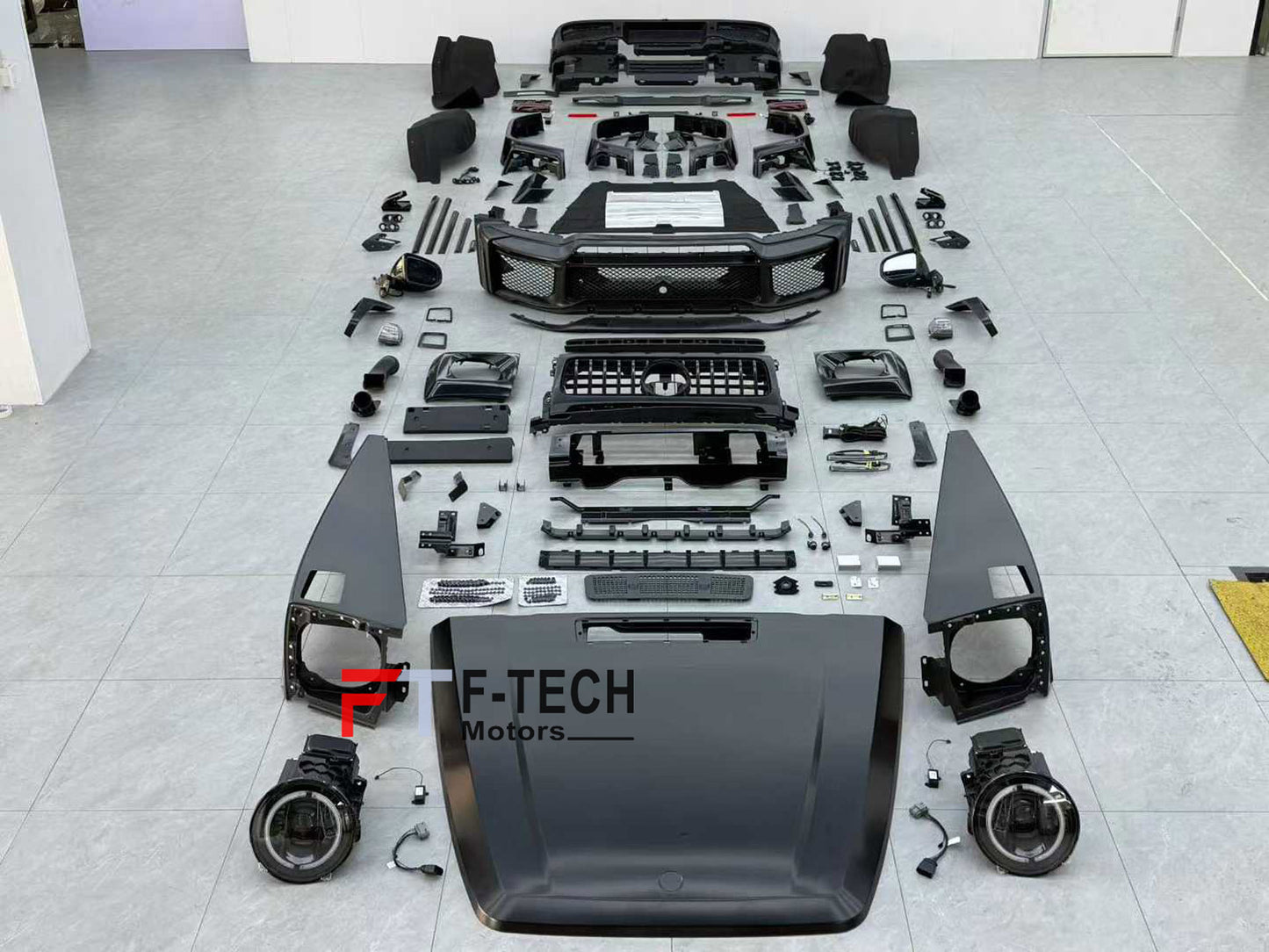 Mercedes Benz G Class W463 G55 G500 2007 - 2017 Convert to 2025 W465 Wide Kit WideStar brabus