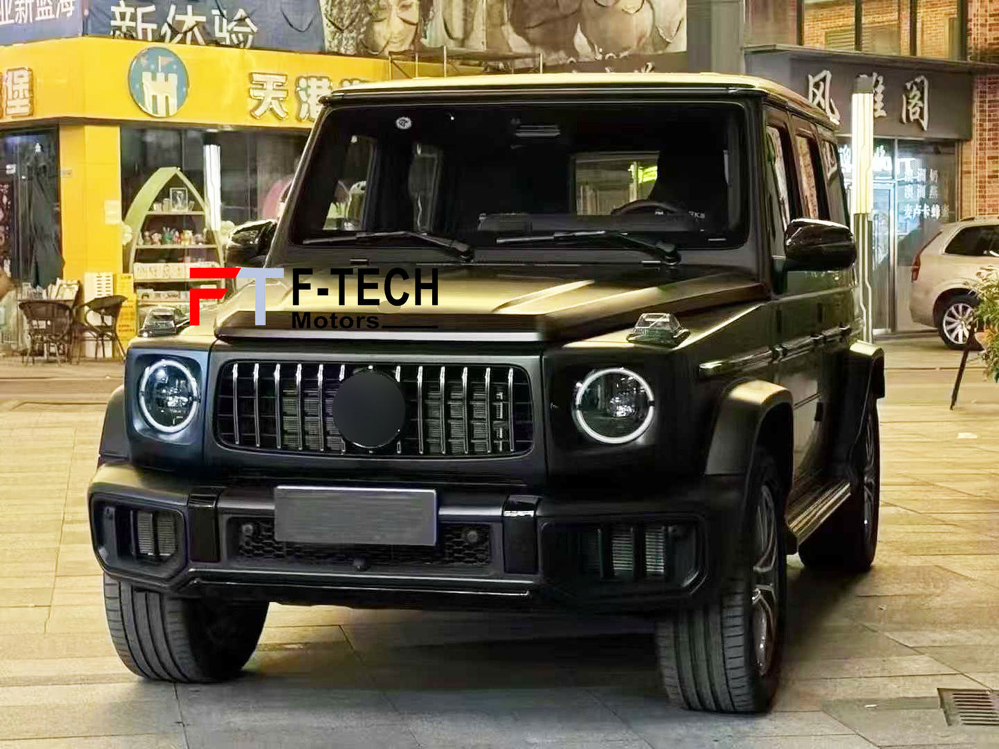 2025 W465 G63 Look Front Bumper Body Kit For Mercedes Benz G Class W464