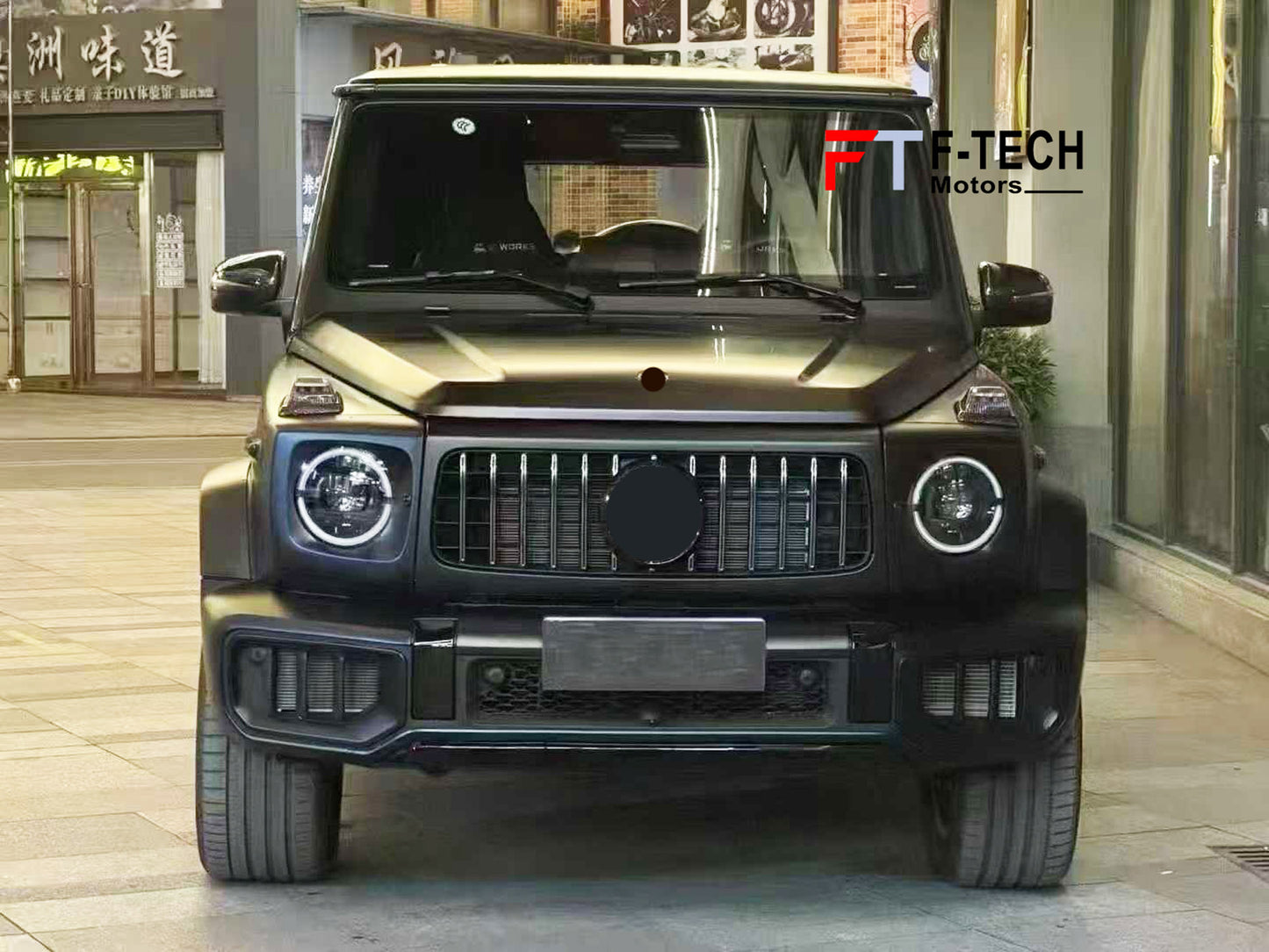 2025 W465 G63 Look Front Bumper Body Kit For Mercedes Benz G Class W464