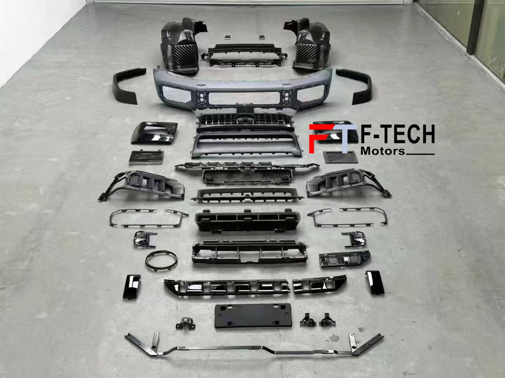 2025 W465 G63 Look Front Bumper Body Kit For Mercedes Benz G Class W464
