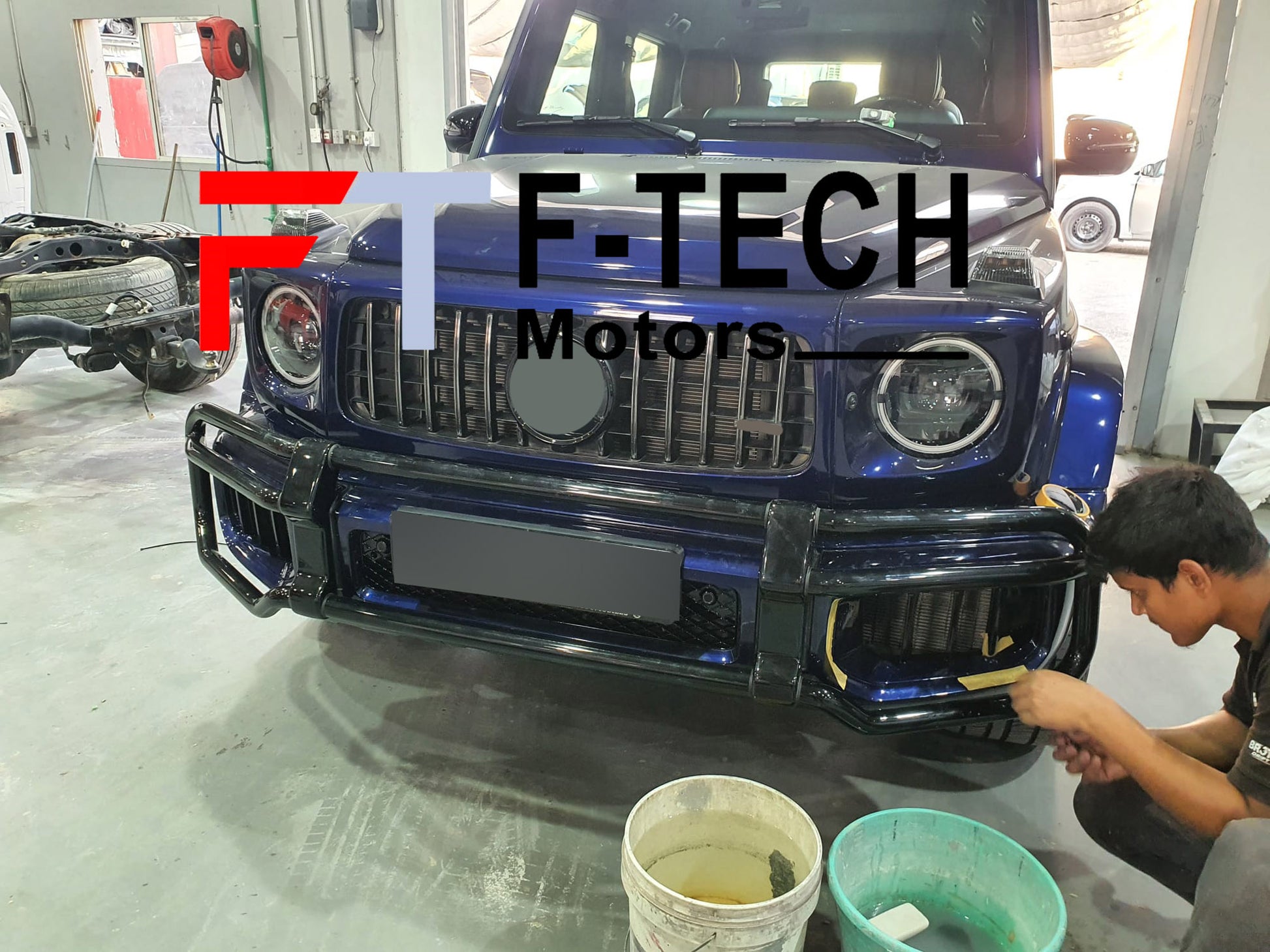 2025 W465 G63 Look Front Bumper Air Vents Inserts For Mercedes Benz G Class G63 19 - 23