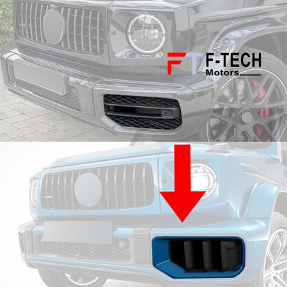 2025 W465 G63 Look Front Bumper Air Vents Inserts For Mercedes Benz G Class G63 19 - 23
