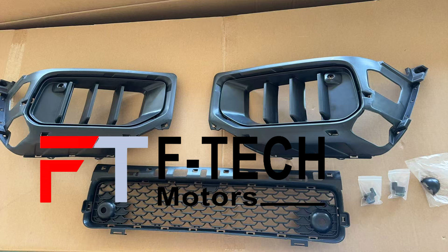 2025 W465 G63 Look Front Bumper Air Vents Inserts For Mercedes Benz G Class G63 19 - 23