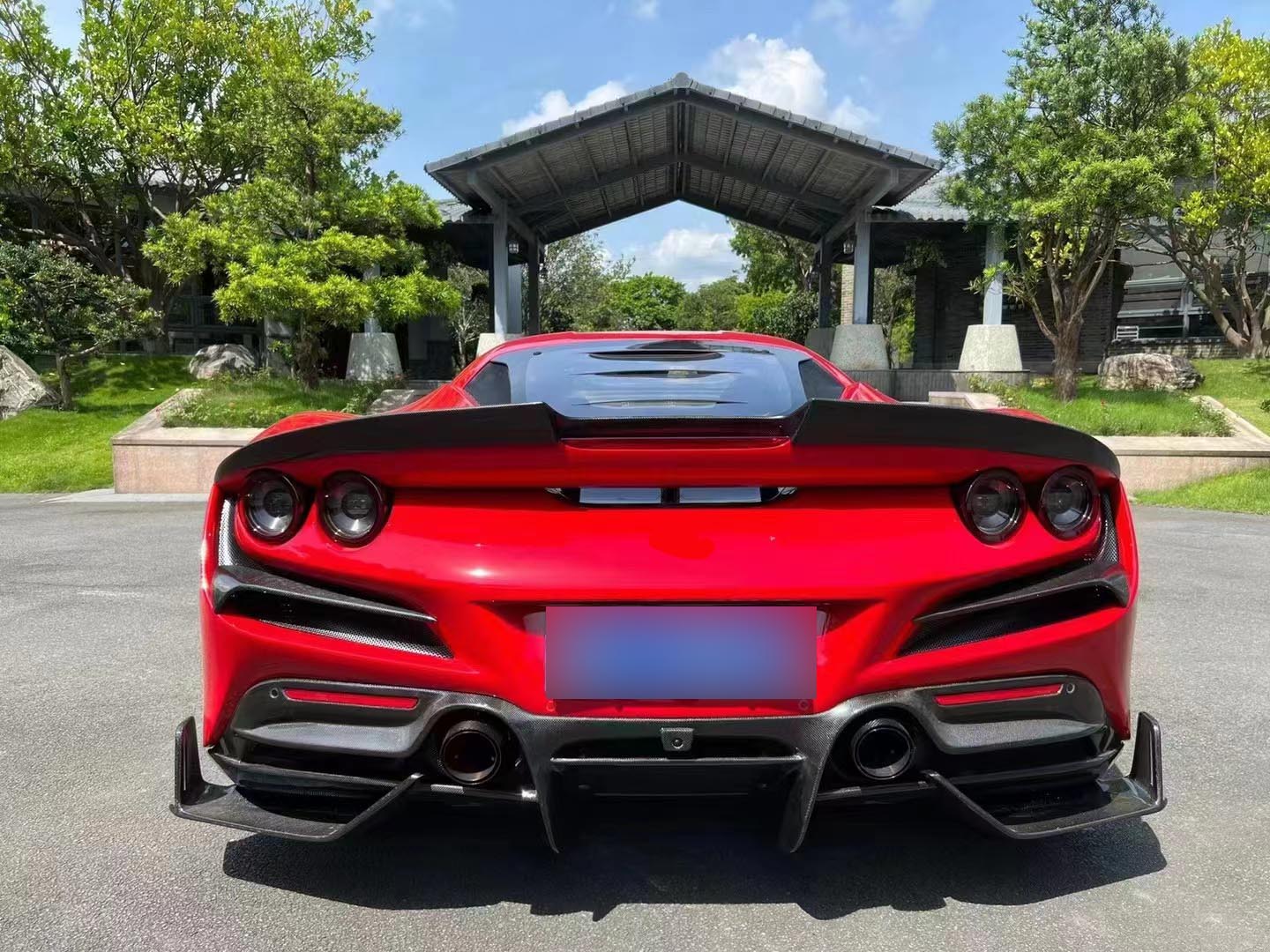 MSY carbon fiber aerodynamic upgrade body kit fit Ferrari F8 2019UP