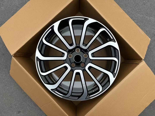 Forged Wheels OEM Look For Land Rover Range Rover Vogue Sport L460 L461 2023+ black macnhied face