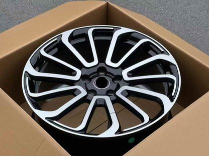 Forged Wheels OEM Look For Land Rover Range Rover Vogue Sport L460 L461 2023+ black macnhied face