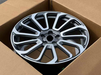 Forged Wheels OEM Look For Land Rover Range Rover Vogue Sport L460 L461 2023+ black macnhied face