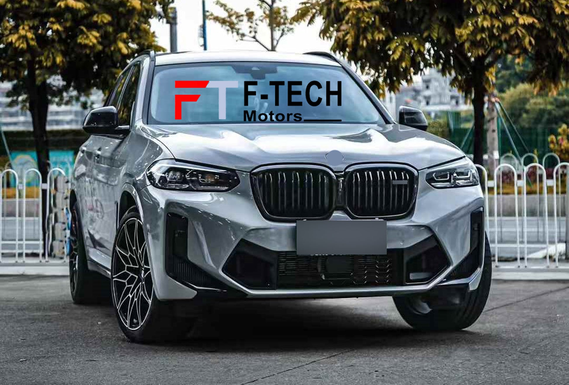BMW X3M X4M Style Upgrade Front Bumper for BMW X3 G01 X4 G02 2022 - 2025