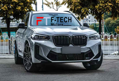 BMW X3M X4M Style Upgrade Front Bumper for BMW X3 G01 X4 G02 2022 - 2025