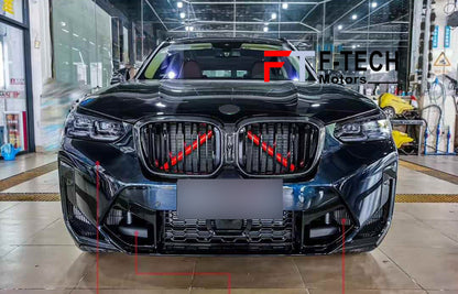 BMW X3M X4M Style Upgrade Front Bumper for BMW X3 G01 X4 G02 2022 - 2025