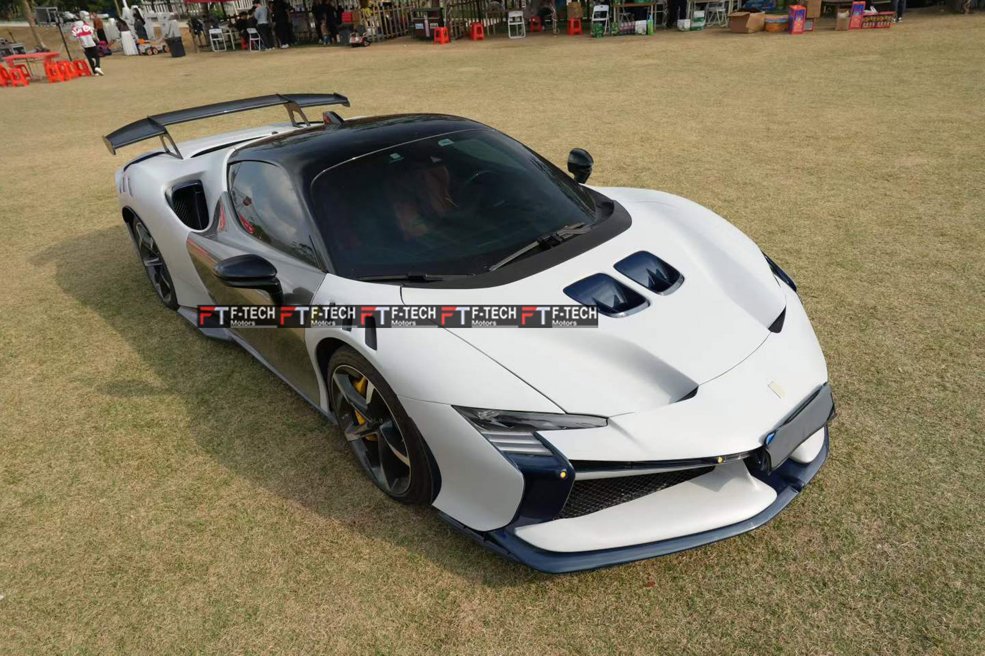 Dry Carbon Fiber Body Kit For Ferrari SF90 Stradale 2019 - 2024 XX
