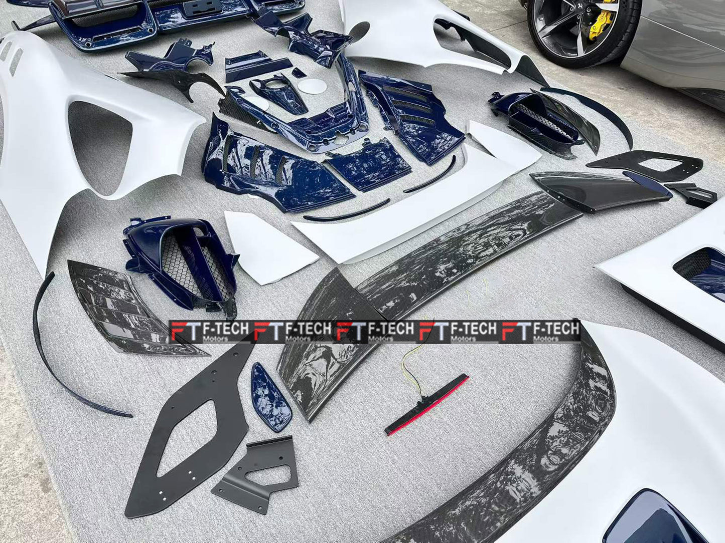 Dry Carbon Fiber Body Kit For Ferrari SF90 Stradale 2019 - 2024 XX