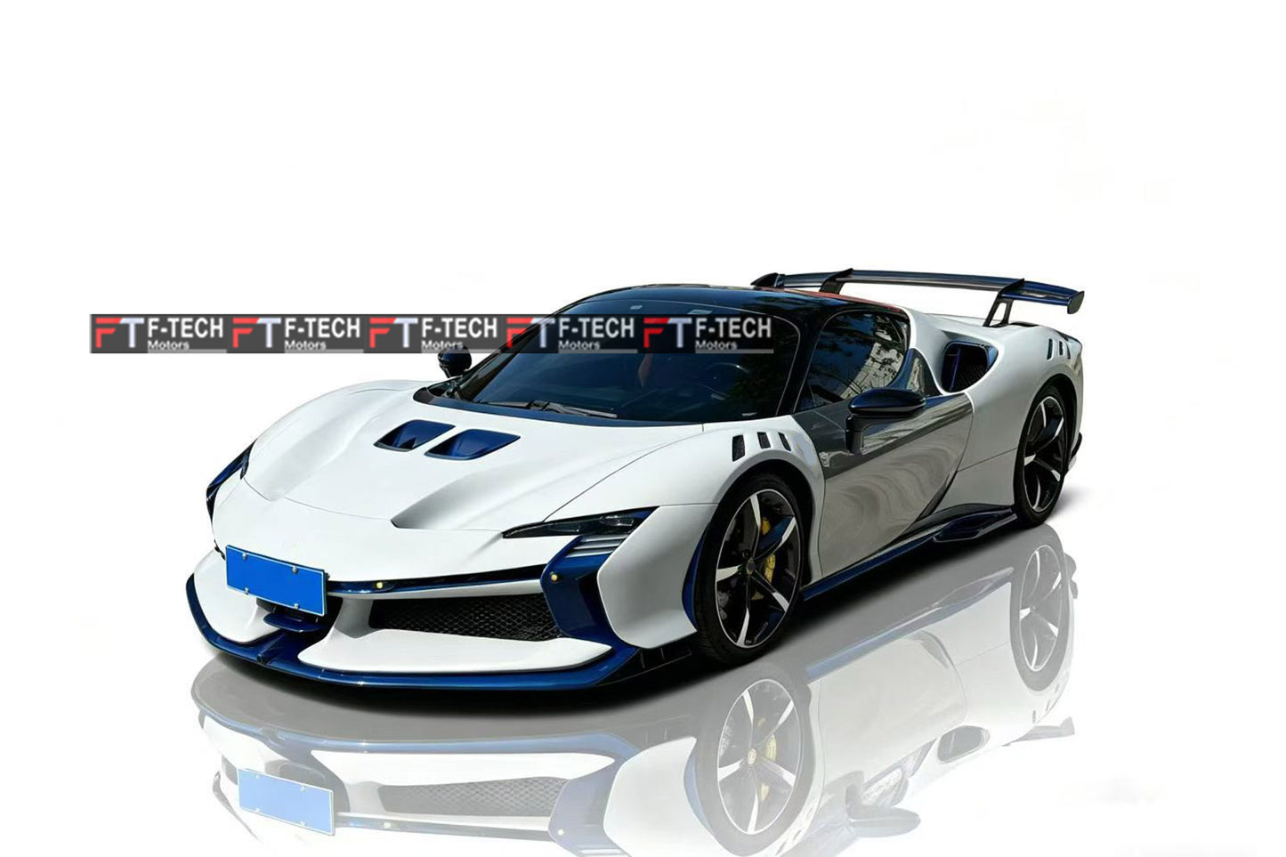 Dry Carbon Fiber Body Kit For Ferrari SF90 Stradale 2019 - 2024 XX