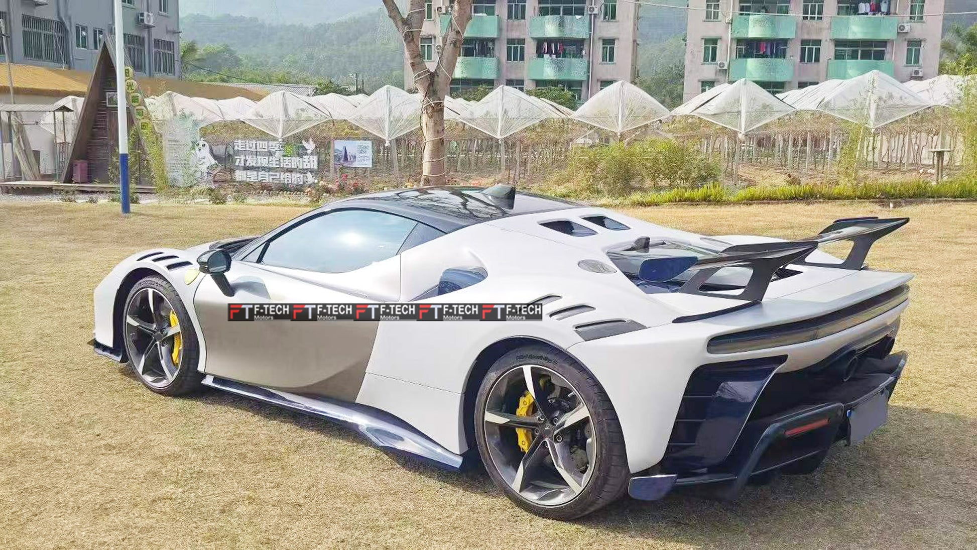 Dry Carbon Fiber Body Kit For Ferrari SF90 Stradale 2019 - 2024 XX