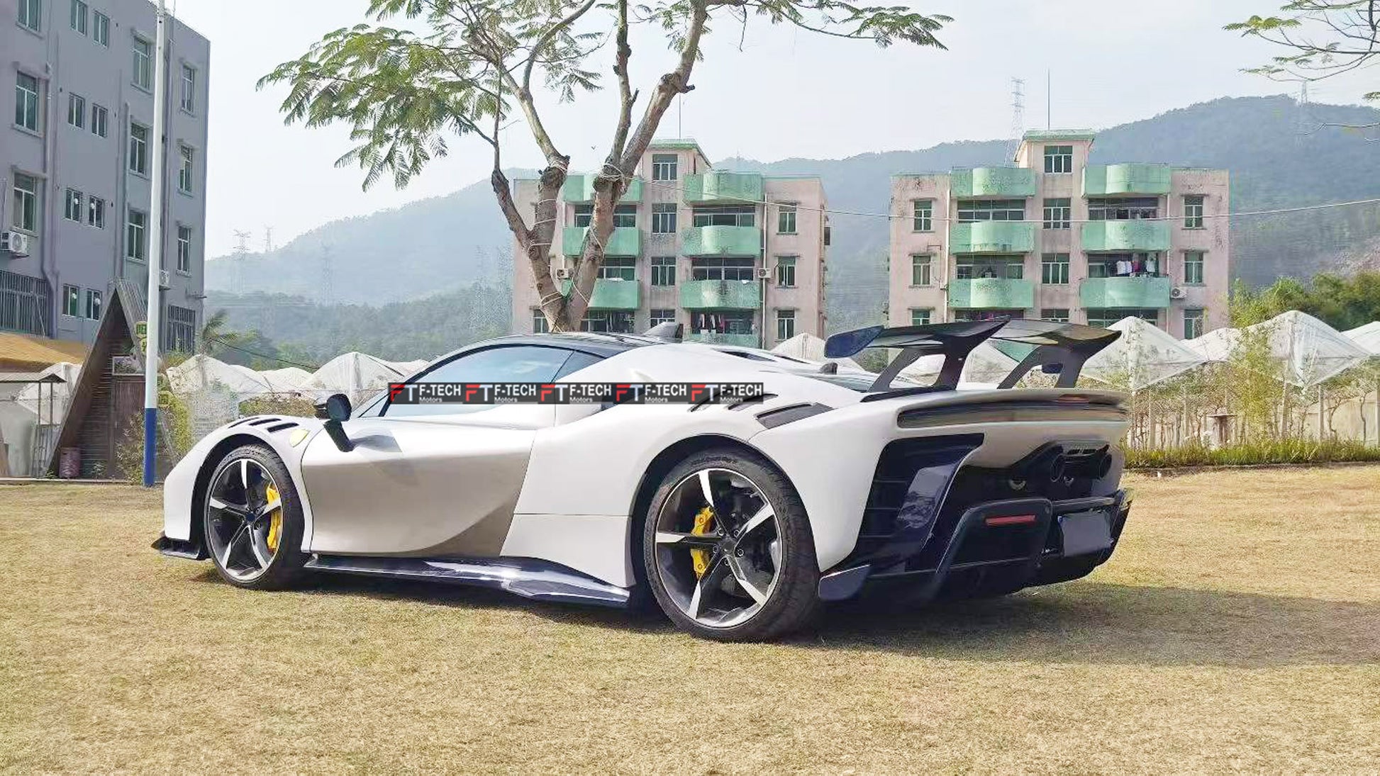 Dry Carbon Fiber Body Kit For Ferrari SF90 Stradale 2019 - 2024 XX
