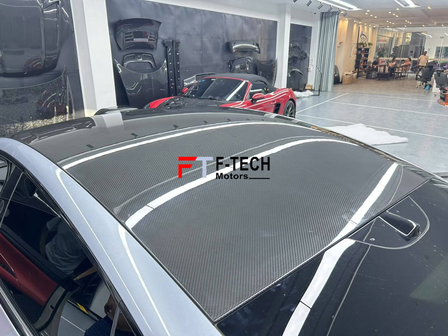 Carbon Fiber Roof Panel For Xiaomi SU7 Ultra 2023+