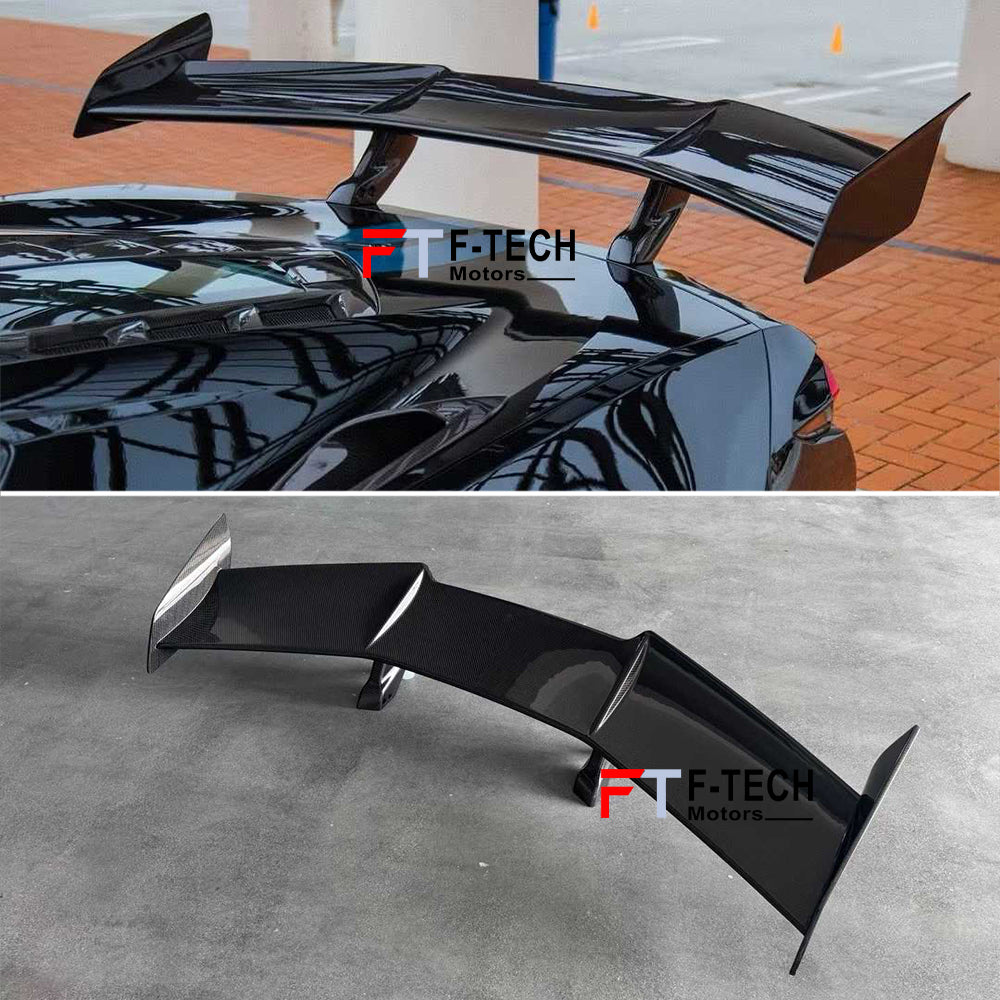 Carbon Fiber Rear Wing Spoiler For Chevrolet Corvette C8 2020+ – F-Tech ...