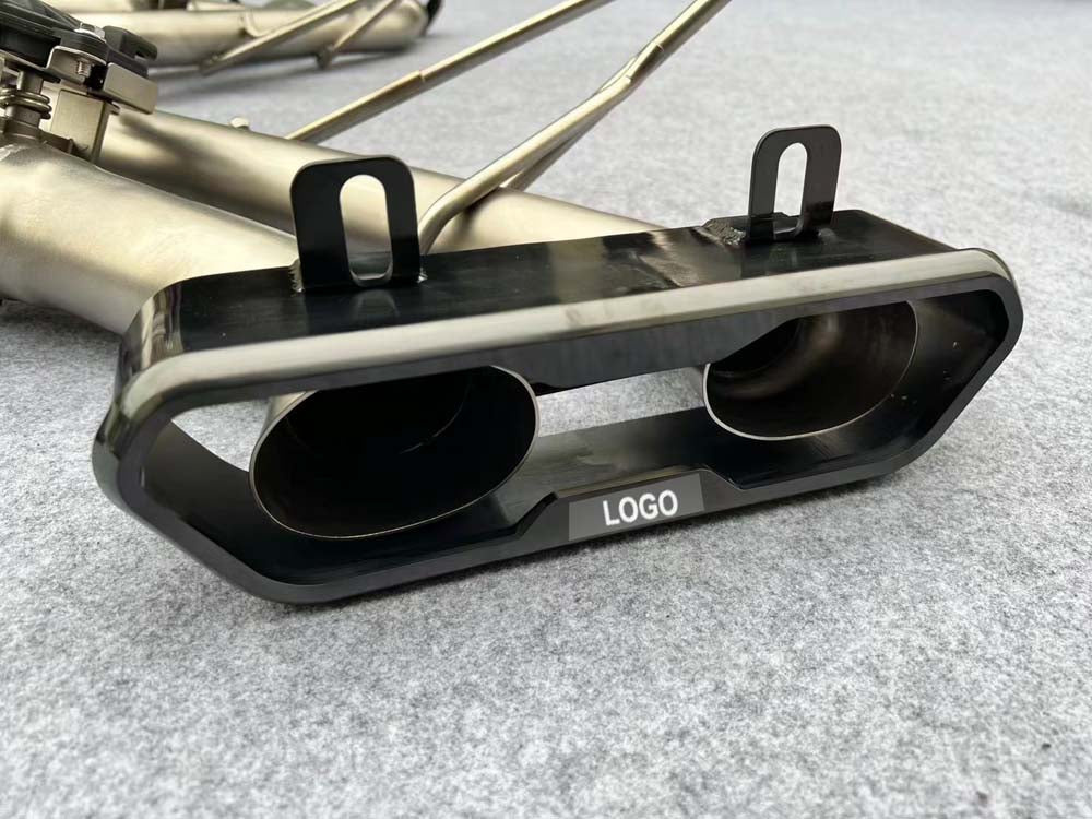 Akrapovic style exhaust system fit Mercedes Benz G-class W464 W463A G63 G550 G500 2019-2023 3L