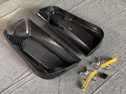 Dry carbon fiber door panels fit Lamborghini Aventador LP700 LP720 LP740 LP750 SVJ 2011UP