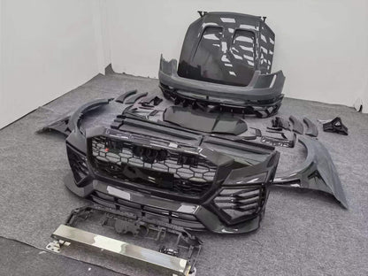 RS Q8 MS style upgrade body kit for Audi Q8 2019-2023