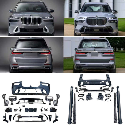 New BMW X7 G07 LCI M60i 2023-Up M-Mech Convert Upgrade Body Kits Full Conversion