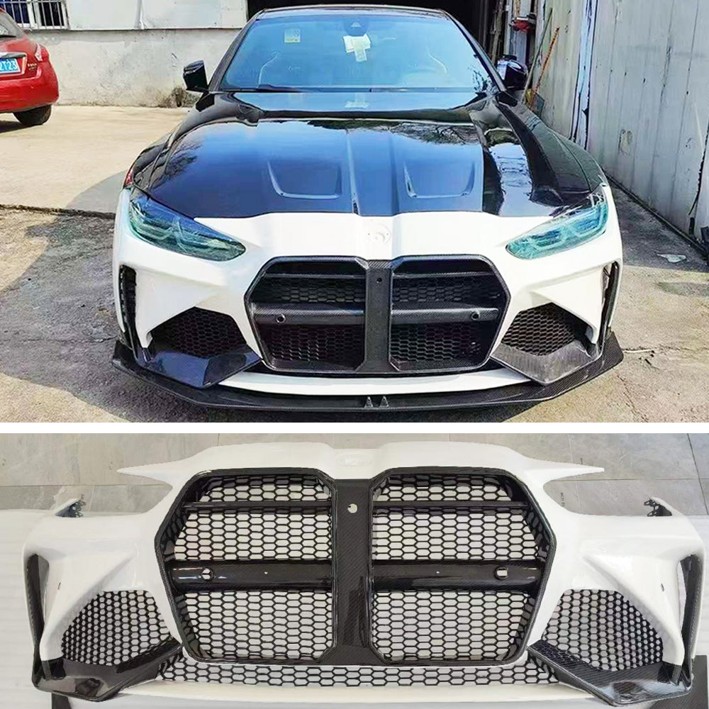 Dry Carbon Front Bumper AD fit BMW M3 G80 M4 G82 2020 Present