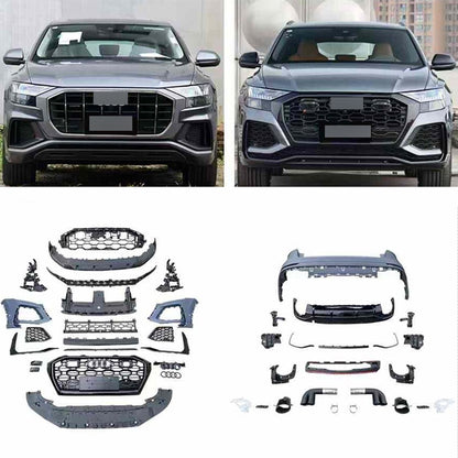 Audi RS Q8 style conversion upgrade body kit for Audi Q8 2019 - 2023