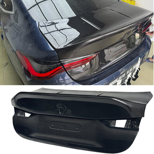 Dry carbon fiber trunk fit new BMW M4 G82 & 4 Series G22 2022+