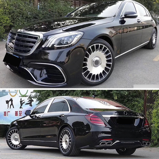 Upgrade S63 Style Complete Body Kit fit Mercedes Benz S Class W222 2017-2020 AMG