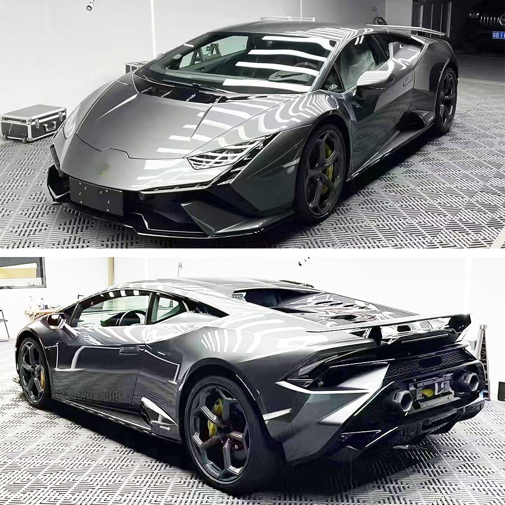 Dry carbon body kit Tecnica fit Lamborghini Huracan LP610 LP580 Evo Front Bumper | Rear bumper | Hood