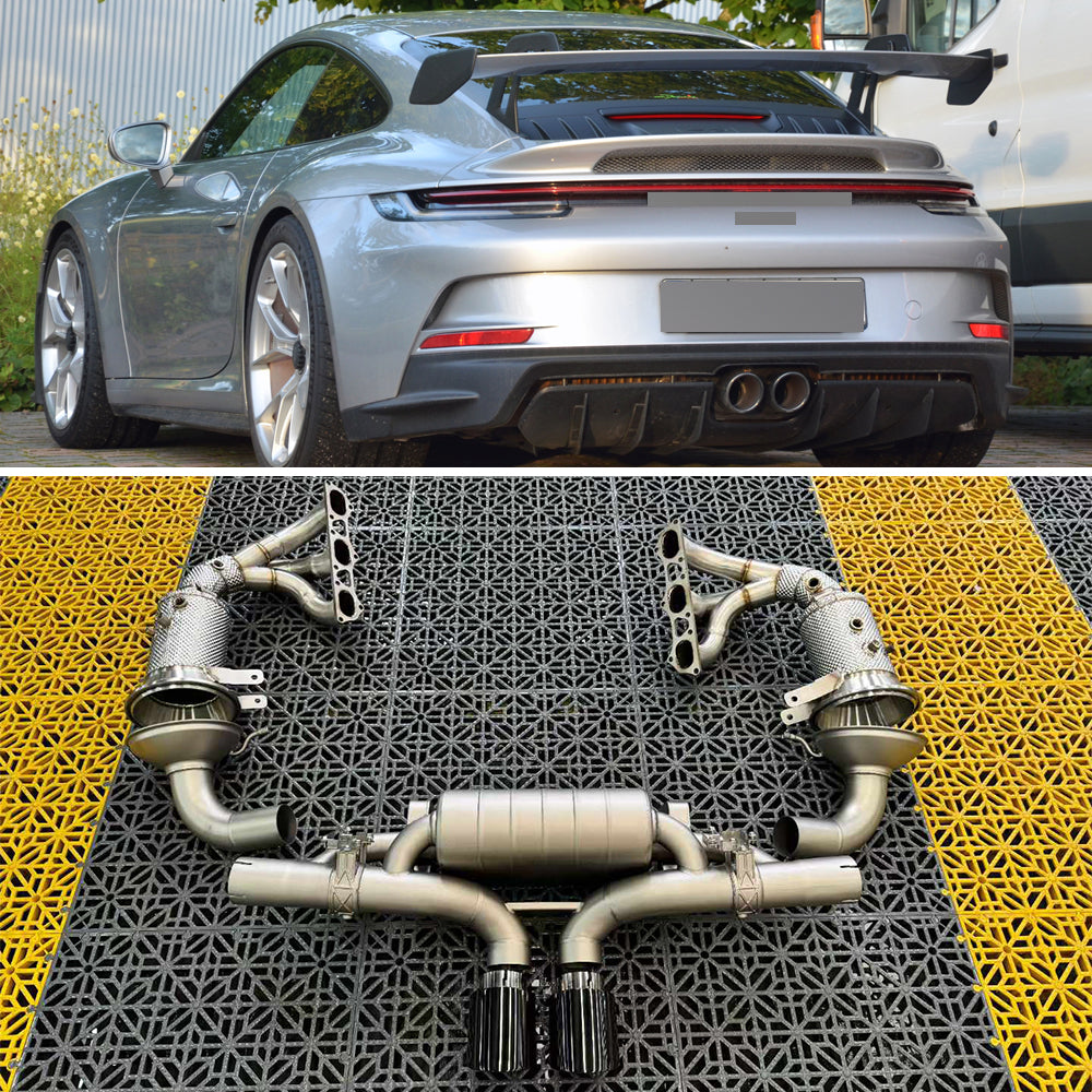 F-Tech Motors exhaust system fit Porsche 911 992 GT3 2019 Present 4.0L