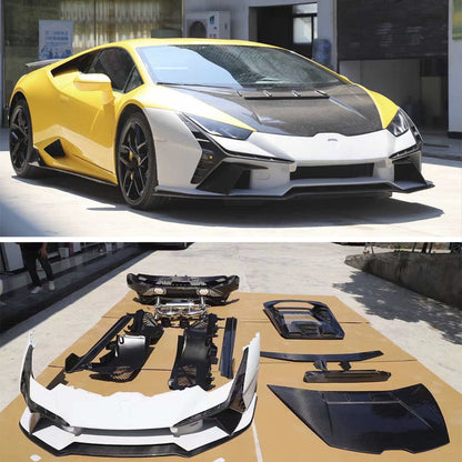 Dry carbon fiber conversion Tecnica body kit for Lamborghini Huracan LP610 LP580 EVO 2015+