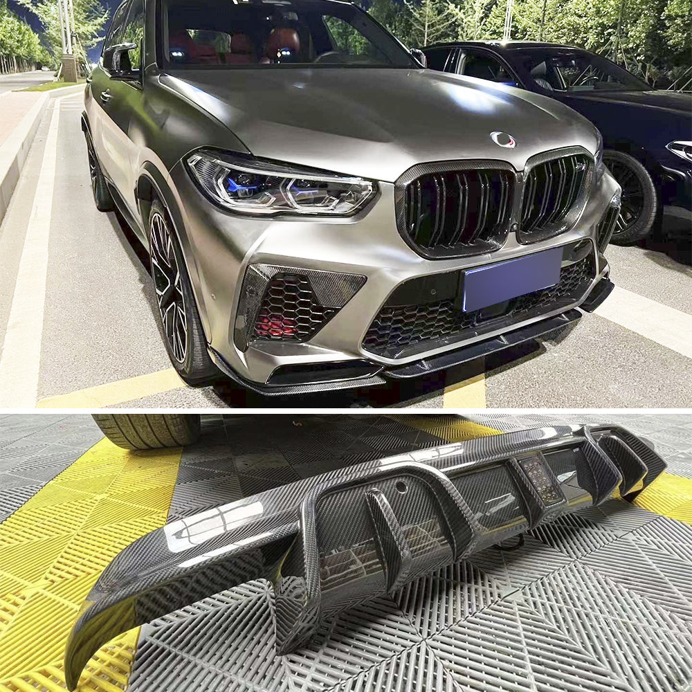 Carbon fiber aero body kit fit BMW X5M F95 2019-2023 manhart design