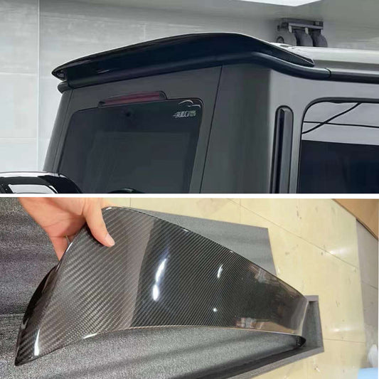 Dry carbon roof spoiler wing fit Mercedes Benz G-class W463A W464 G63 G500 G400 2019-up Mansory