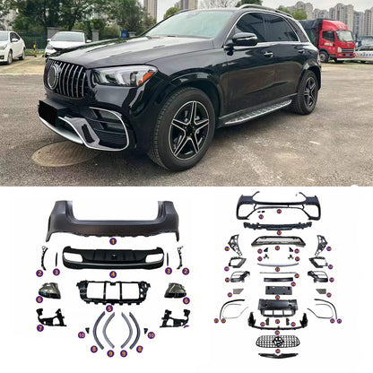 Mercedes Benz GLE63 upgrade body kit fit Mercedes Benz GLE V167 2019-up