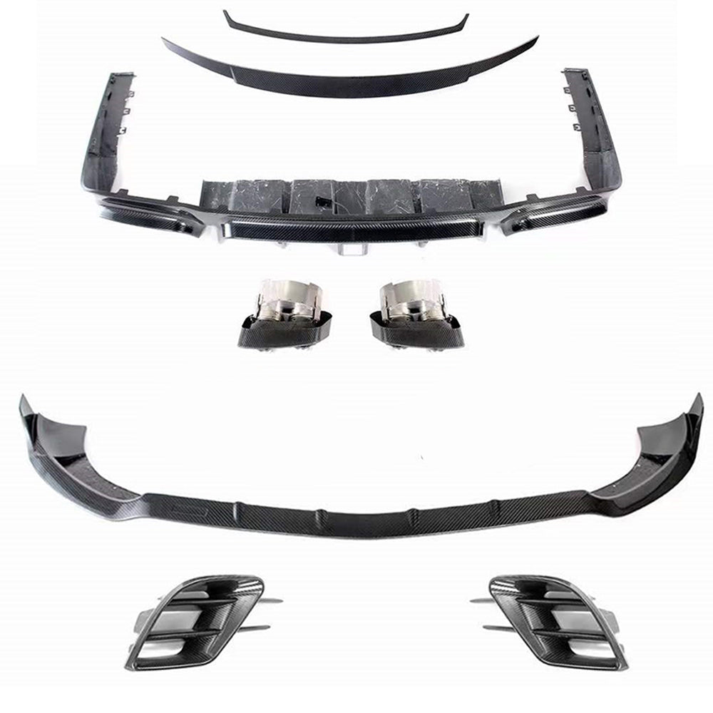 Carbon fiber body kit for Mercedes Benz E-class W213 E63 AMG 2022-2024 FACELIFT