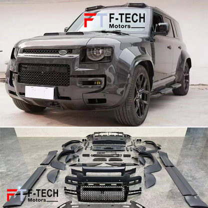 Wide Fender Body Kit For Land Rover Defender L663 110 2020+ Octa