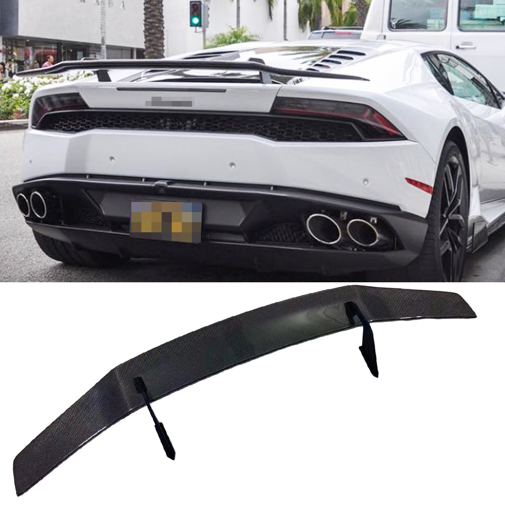 Dry carbon fiber rear spoiler wing for Lamborghini Huracan 2014 - 2020 L580 LP610 EVO