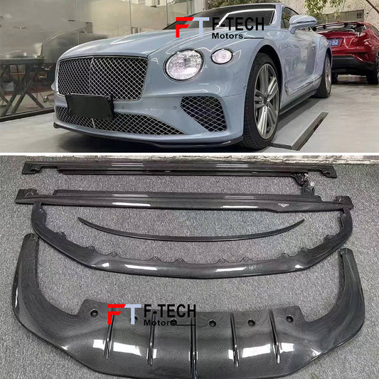 Carbon Fiber Body Kit For Bentley Continental GT GTC V8 2017 - 2023